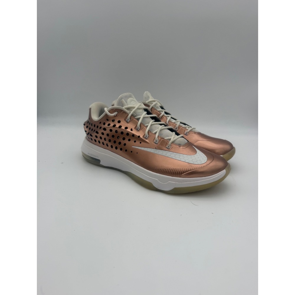 Nike KD 7 Elite EYBL Copper Bronze Basketball Shoes 800514-914 Mens 12.5